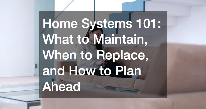 Home Systems 101: What to Maintain, When to Replace, and How to Plan Ahead
